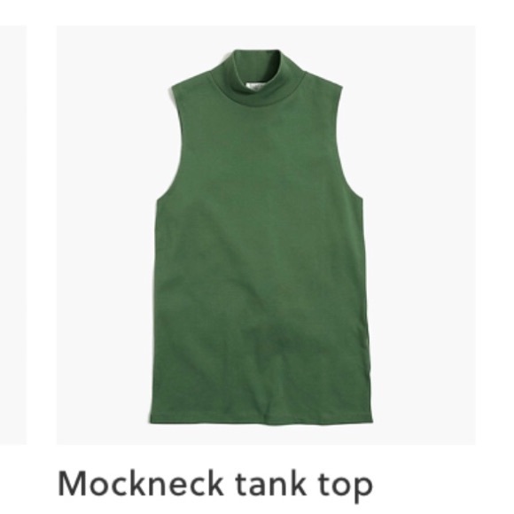 J. Crew Factory Tops - NWOT J. Crew Factory Mockneck Tank Top Size Small